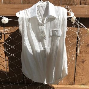 white shirt sleeve blouse